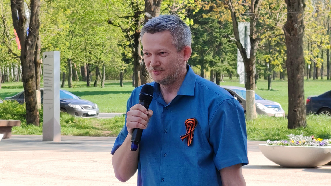 В городе Пущино поздравили ветерана Великой Отечественной войны Александра Ивановича Вагина