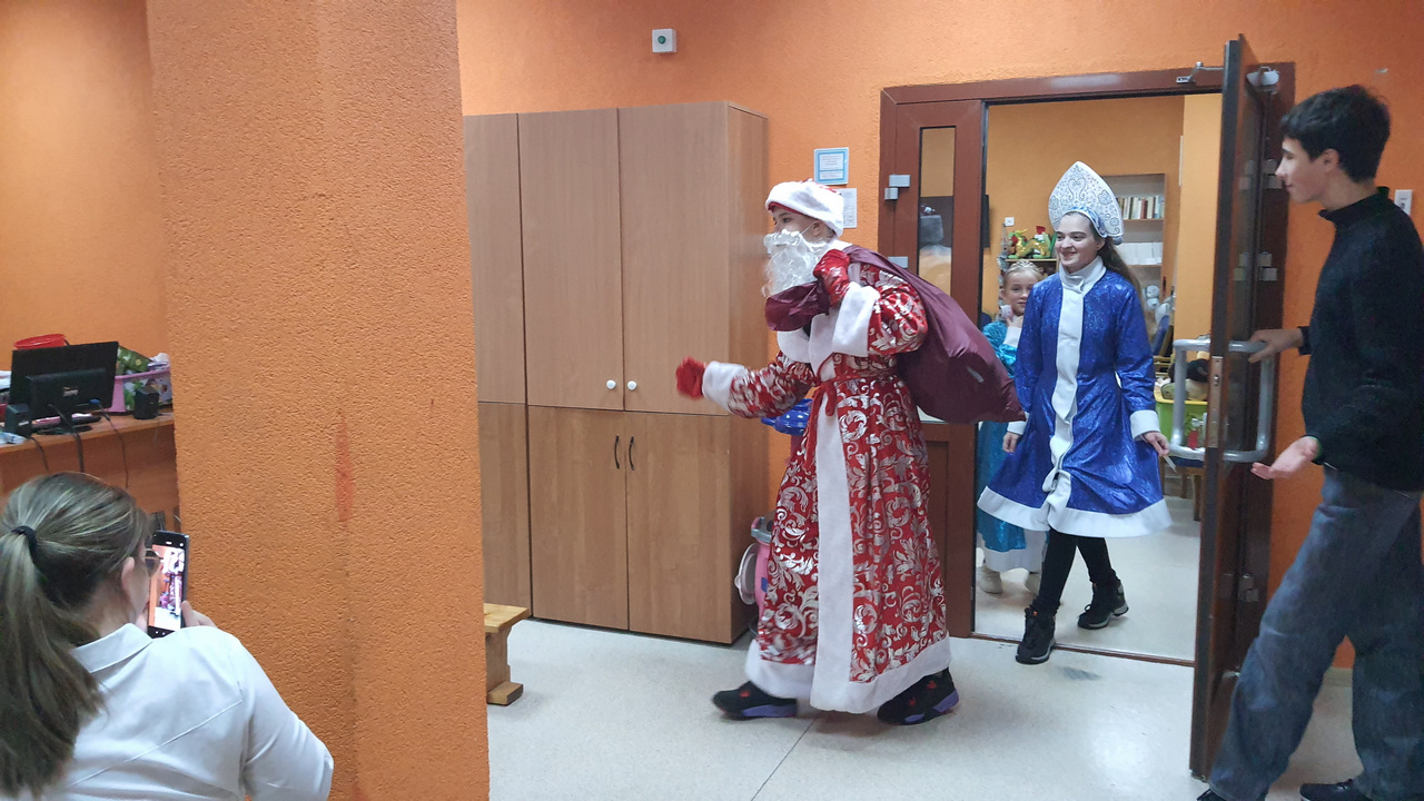 Новый год Волонтеры ЦКР