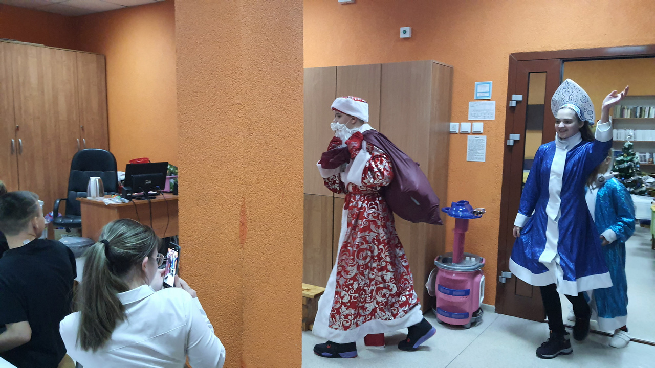 Новый год Волонтеры ЦКР