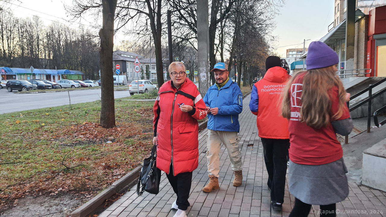 волонтеры Подмосковья