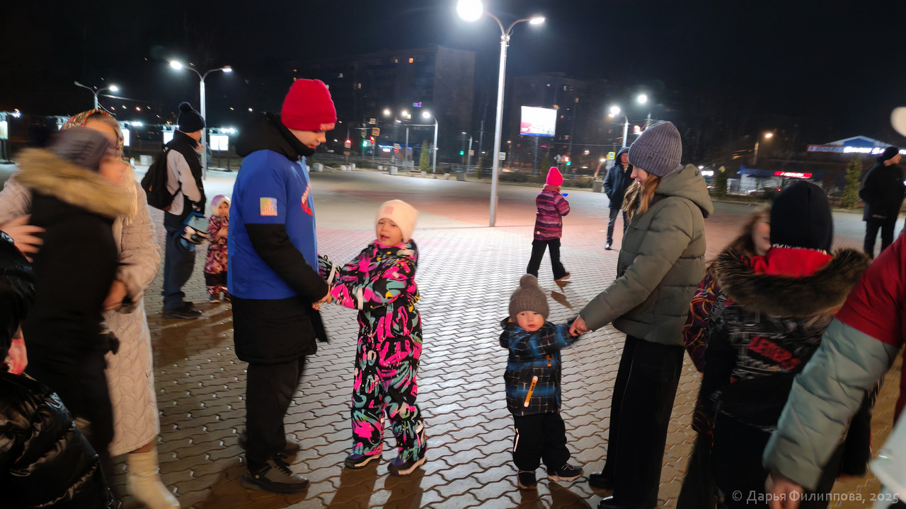 День рождения снежка