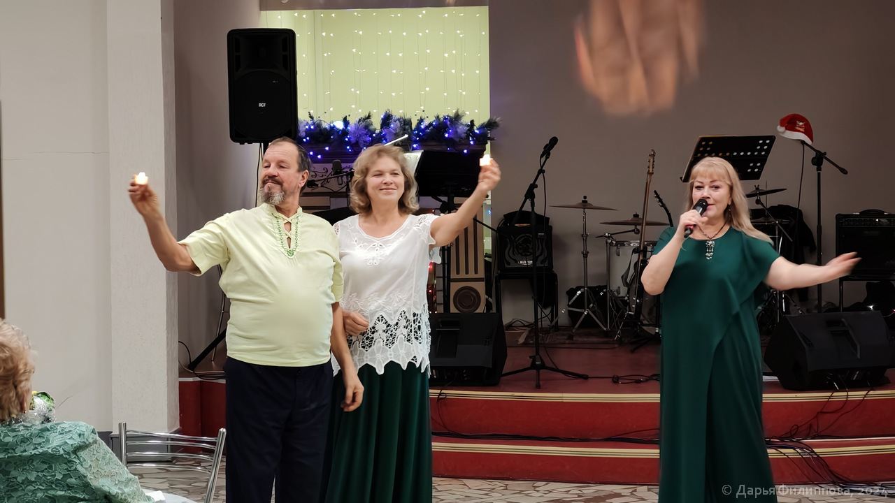 новогодний огонёк Пущино