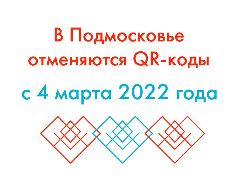 Отмена кодов в Подмосковье 2022