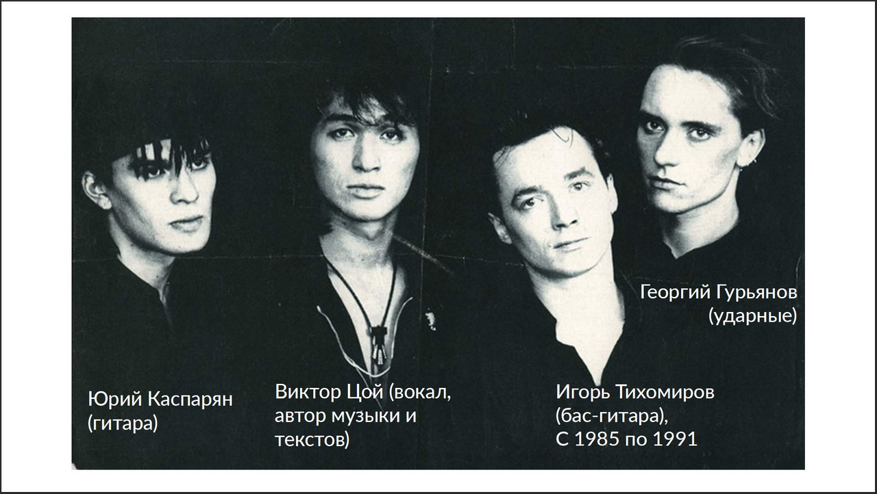 Цой жив творческий вечер Пущино